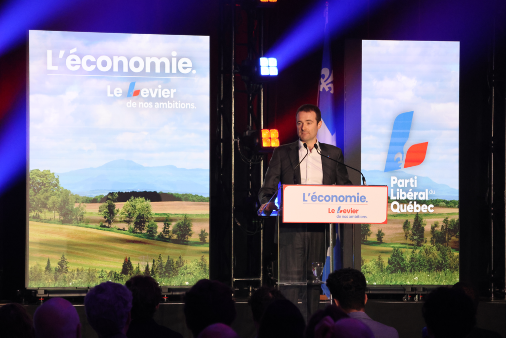 Rafael PrimeauFerraro président PLQ Média Laval