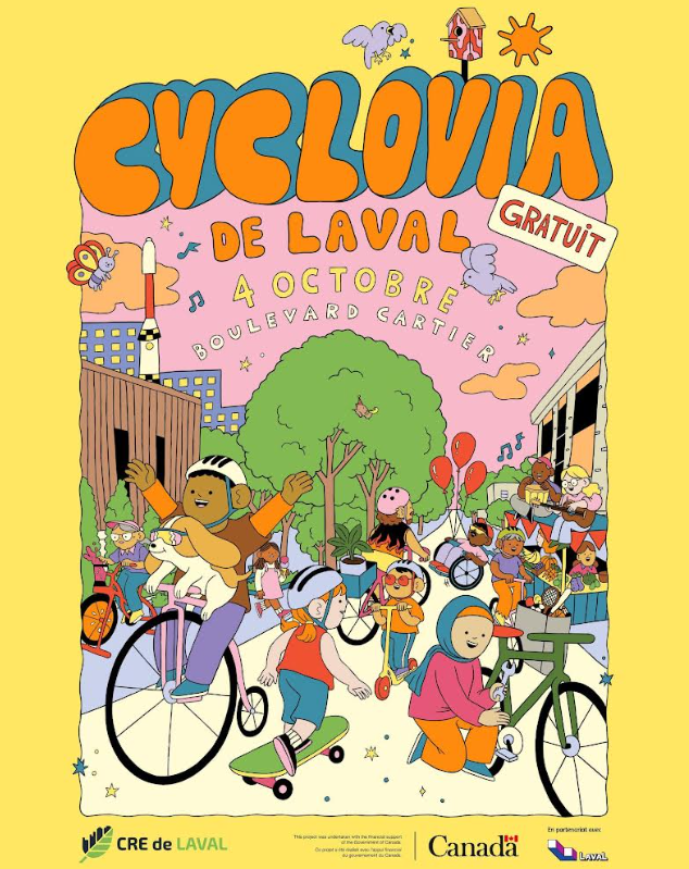 Cyclovia Laval Média Laval